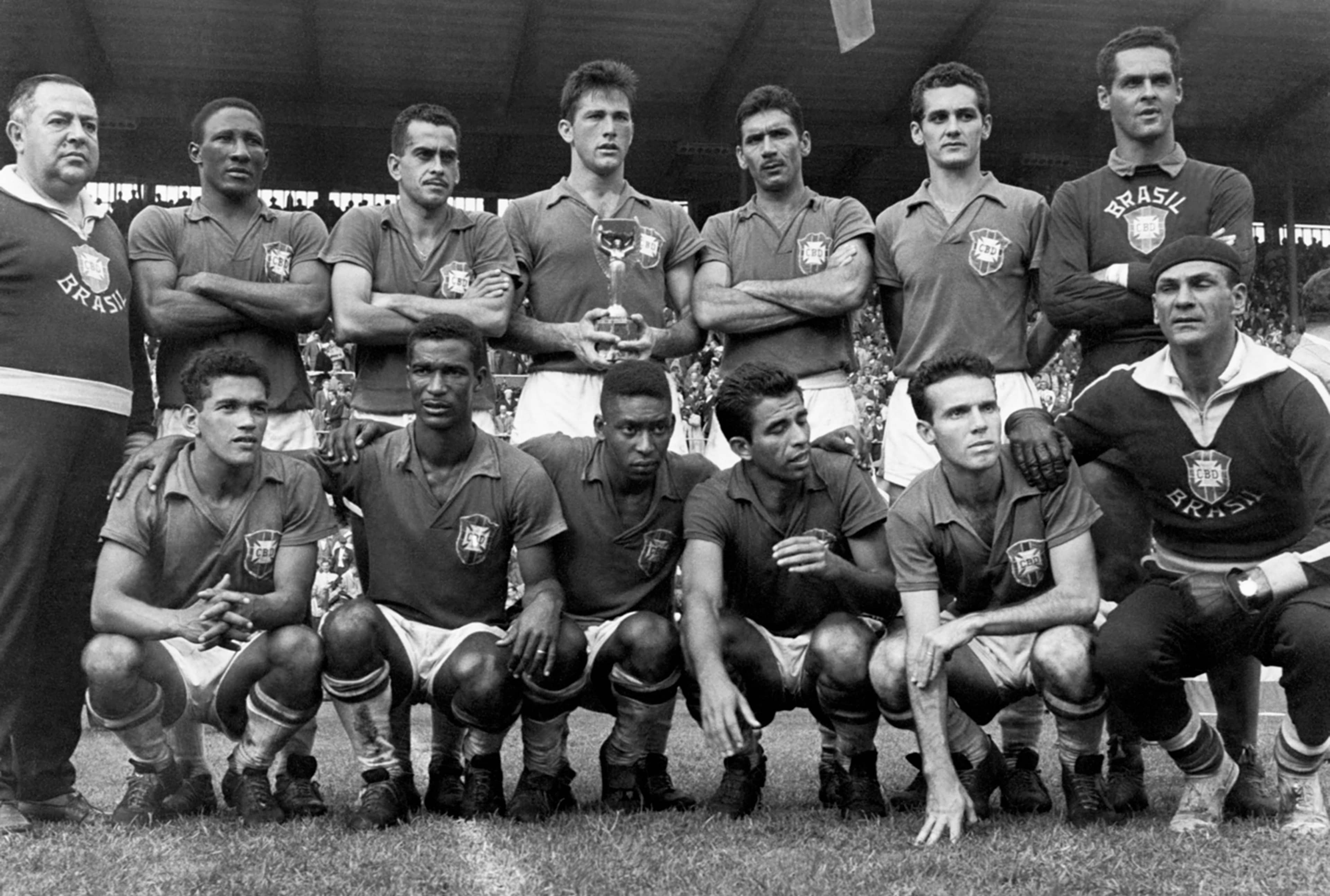 Seleção Brasileira conquistou seu primeiro título mundial em 1958