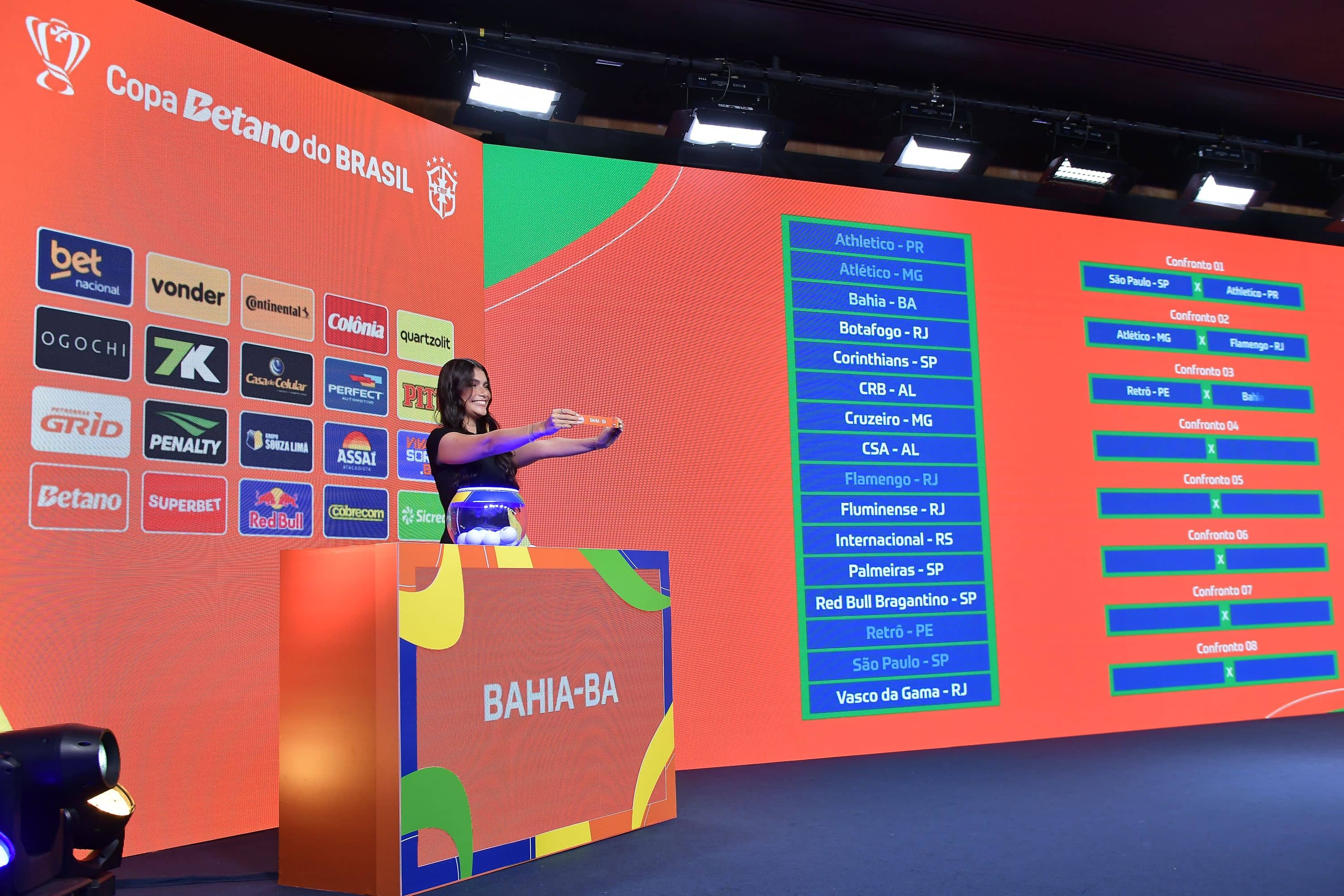 Sorteio foi realizado na sede da CBF