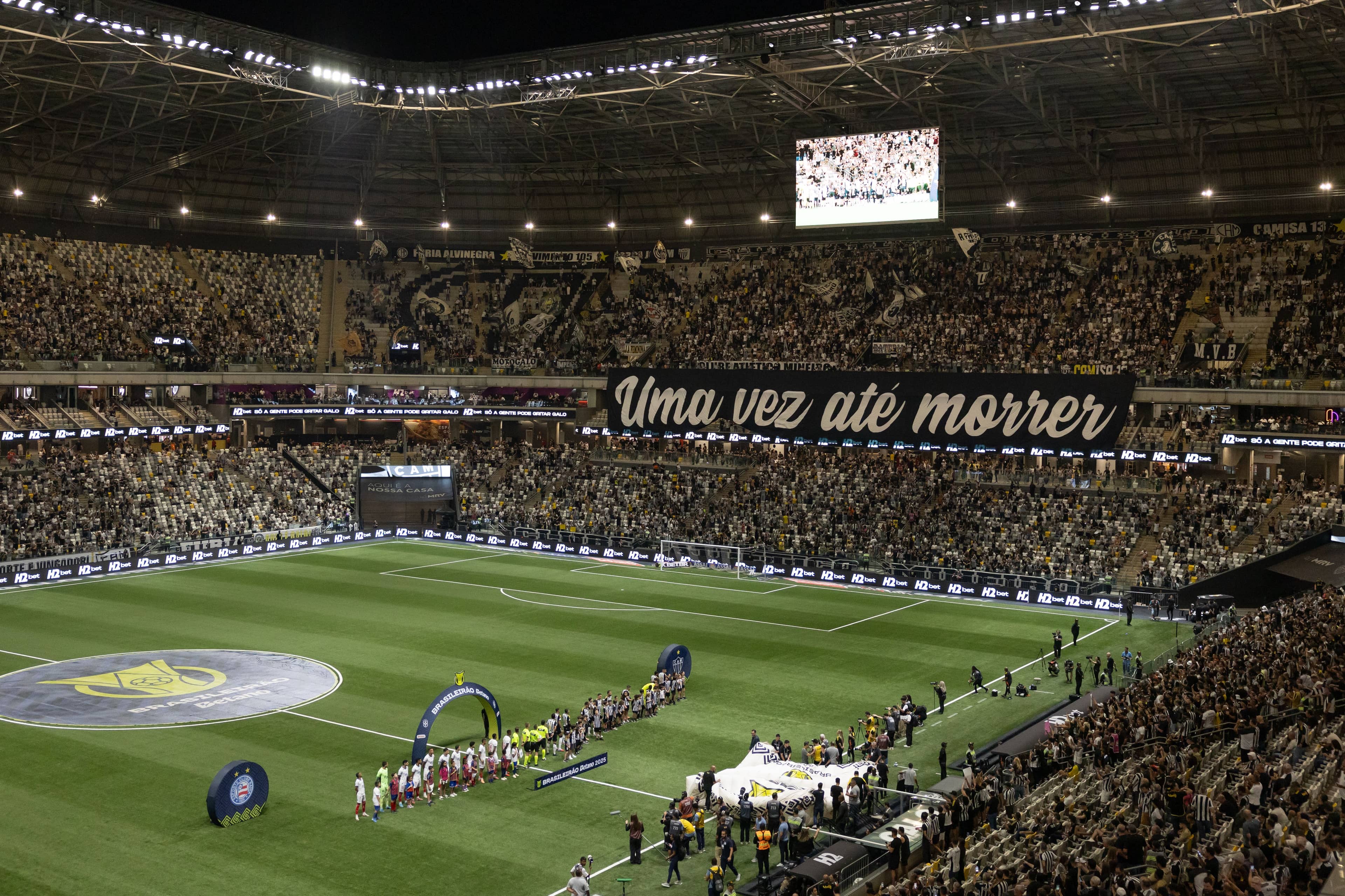 Galo contará com o apoio de sua apaixonada torcida no jogo com o Fortaleza