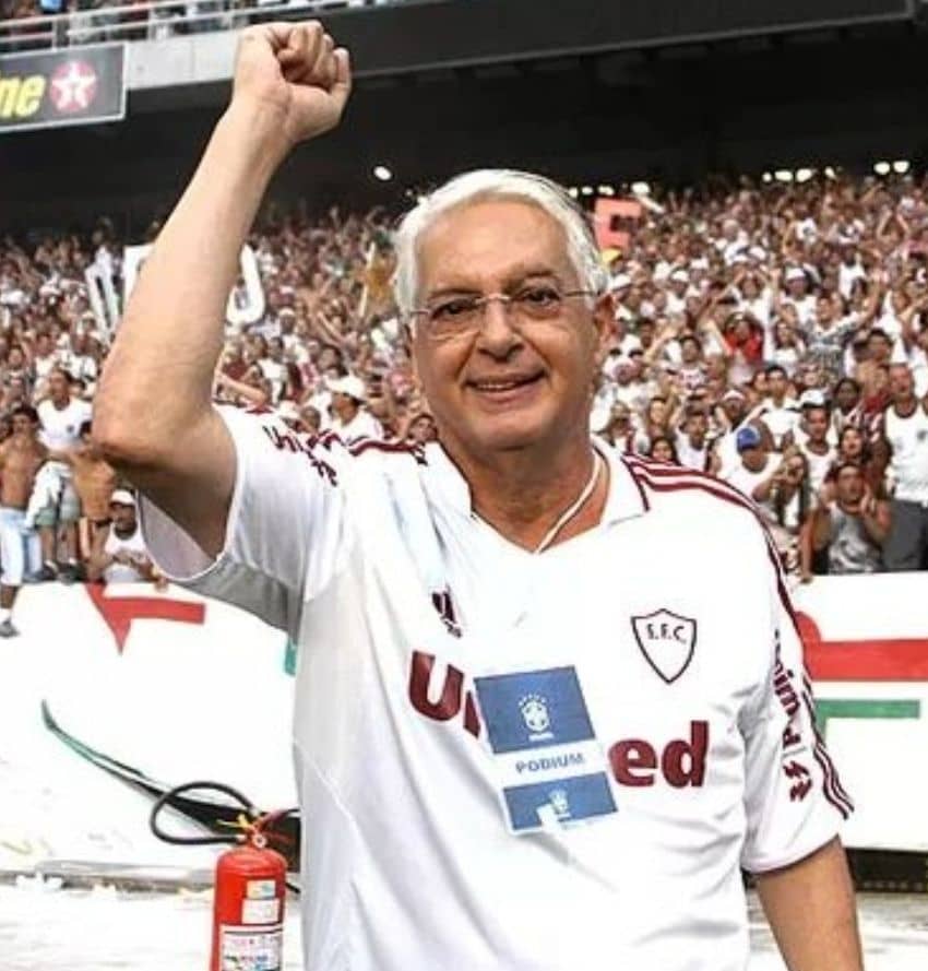 Celso Barros: médico apaixonado pelo Fluminense