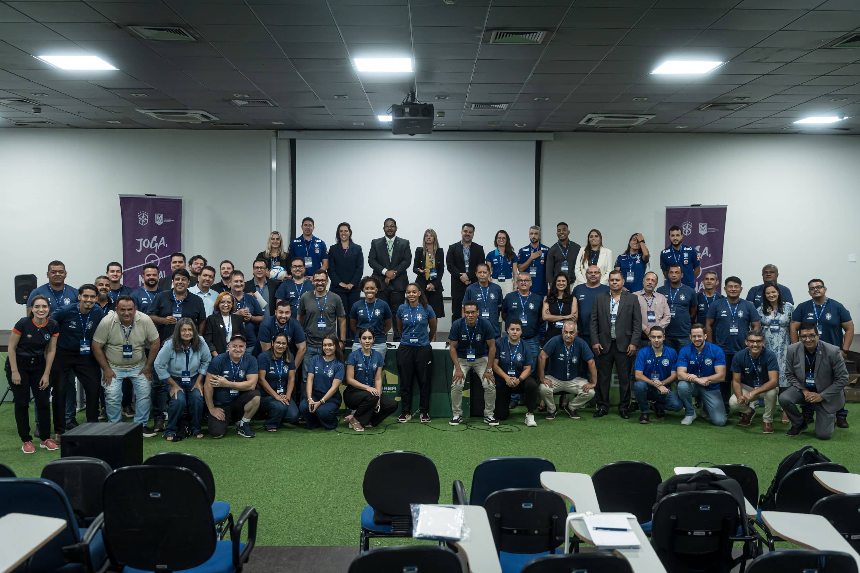 'Joga, Mina!', evento promovido pela CBF, foi sucesso em Cuiabá