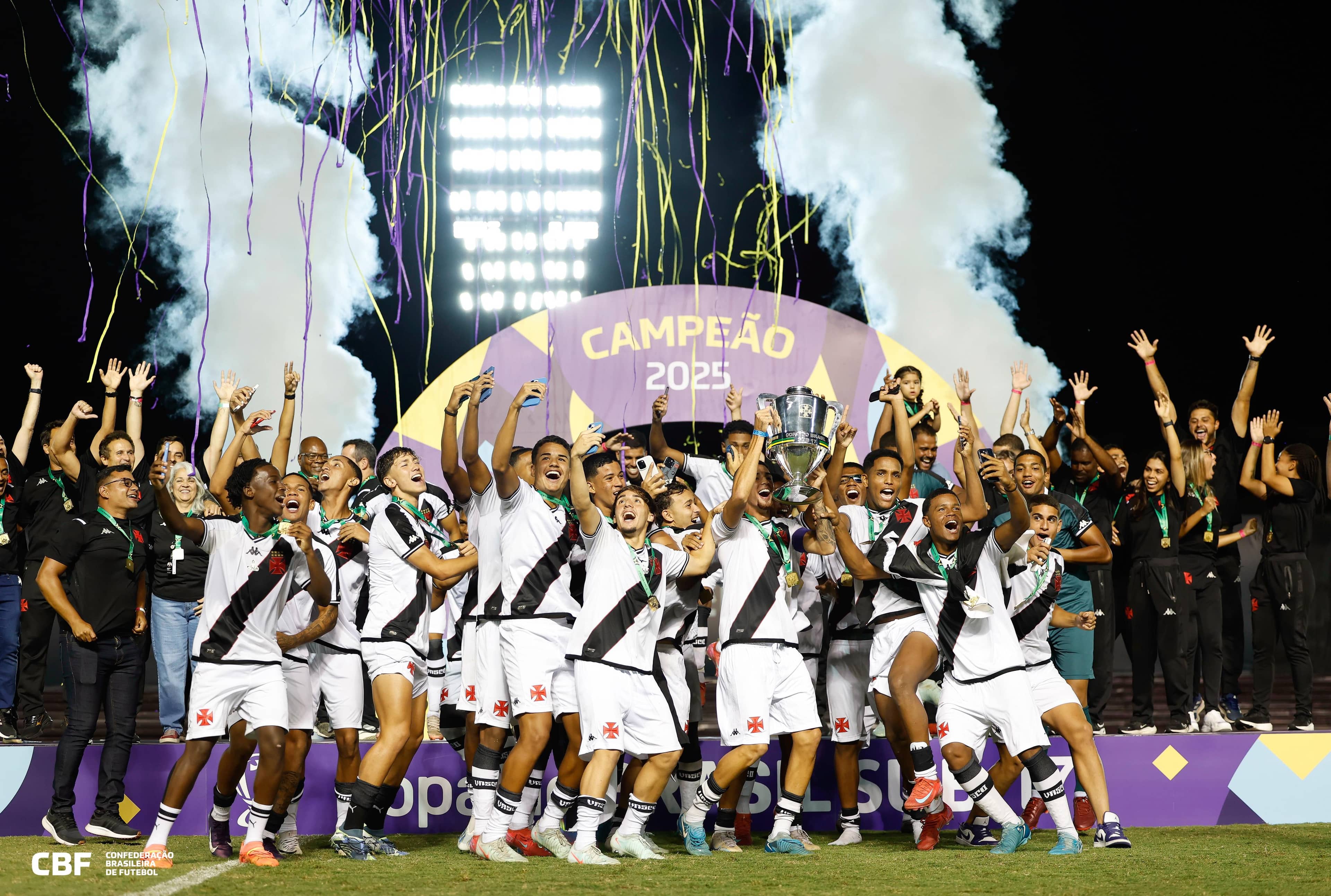 Vasco ganha seu primeiro título da Copa do Brasil Sub-17