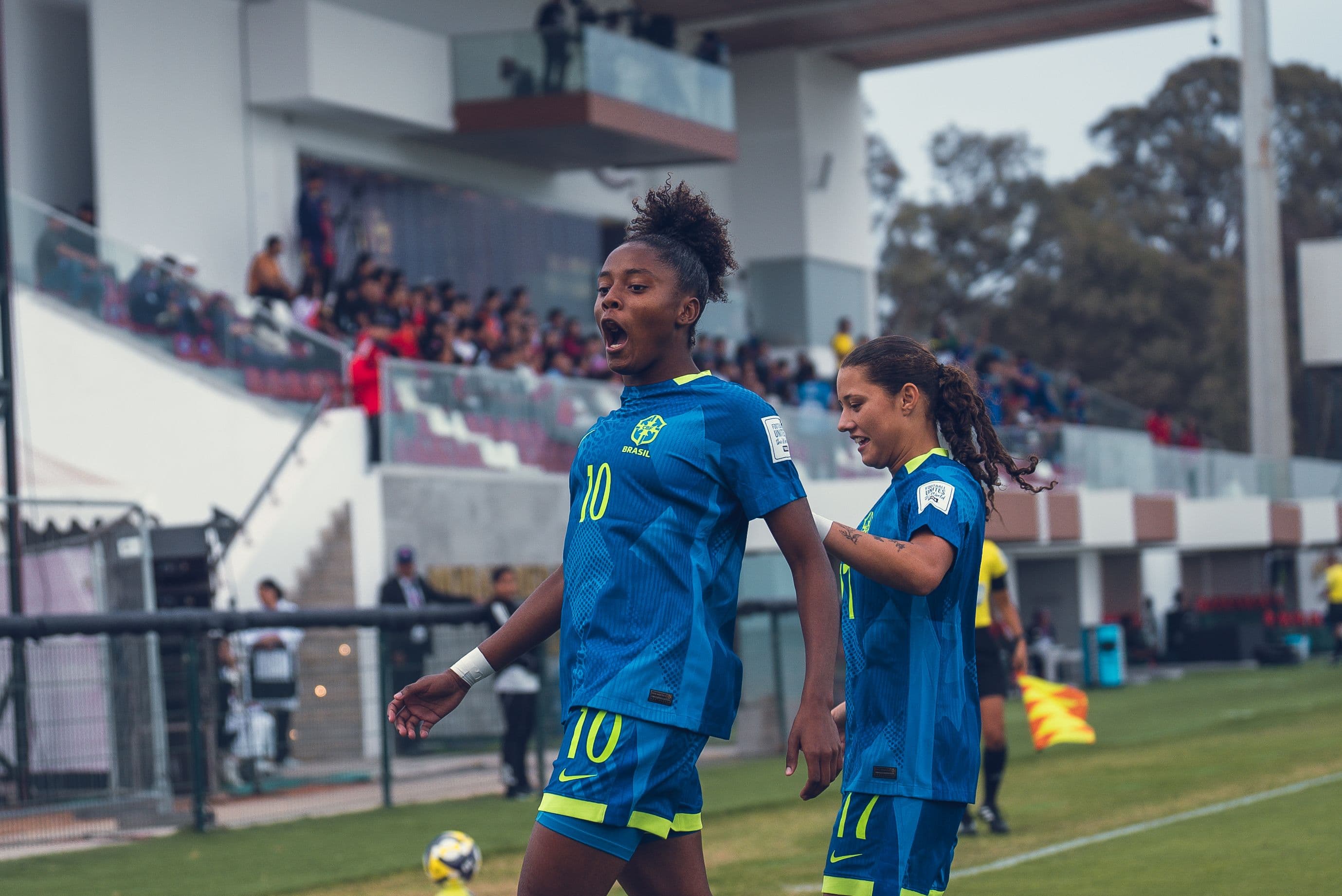 Brasil derrotou a China e avançou para as quartas de final da Copa do Mundo Feminina Sub-17