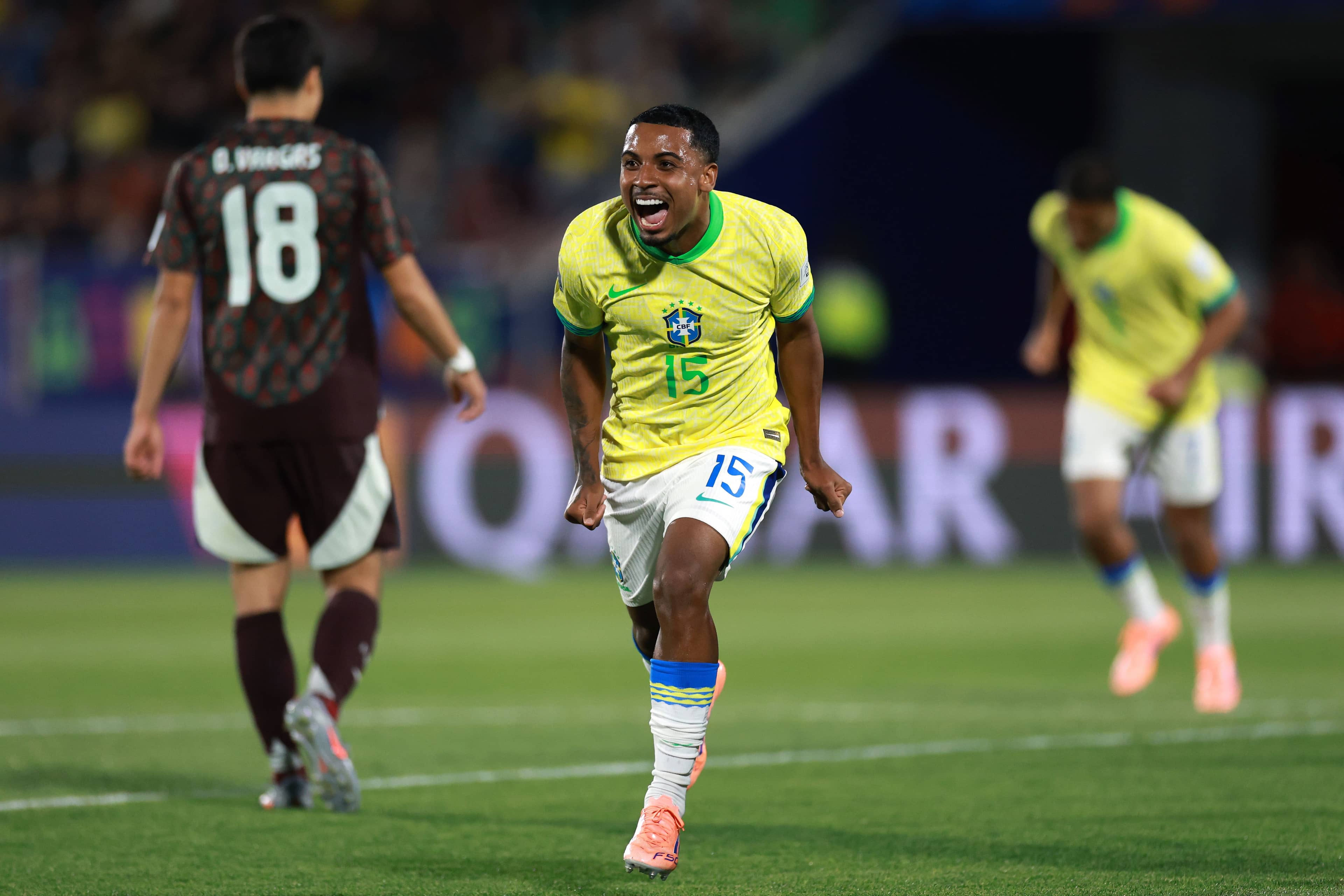 Erick Belé durante duelo contra o México pela Copa do Mundo Sub-20