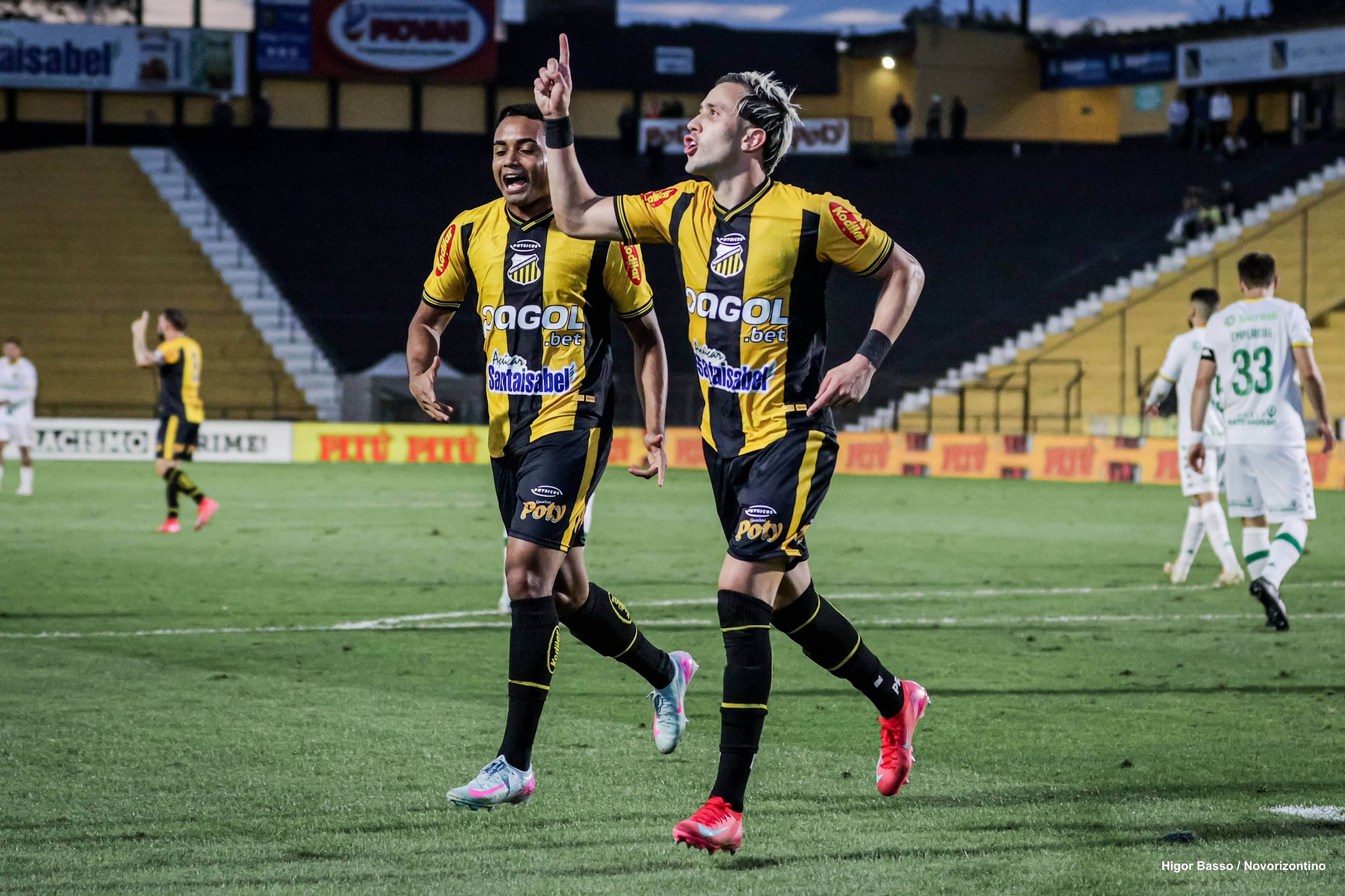 Vitória do Novorizontino-SP aproximou a equipe da liderança da Série B