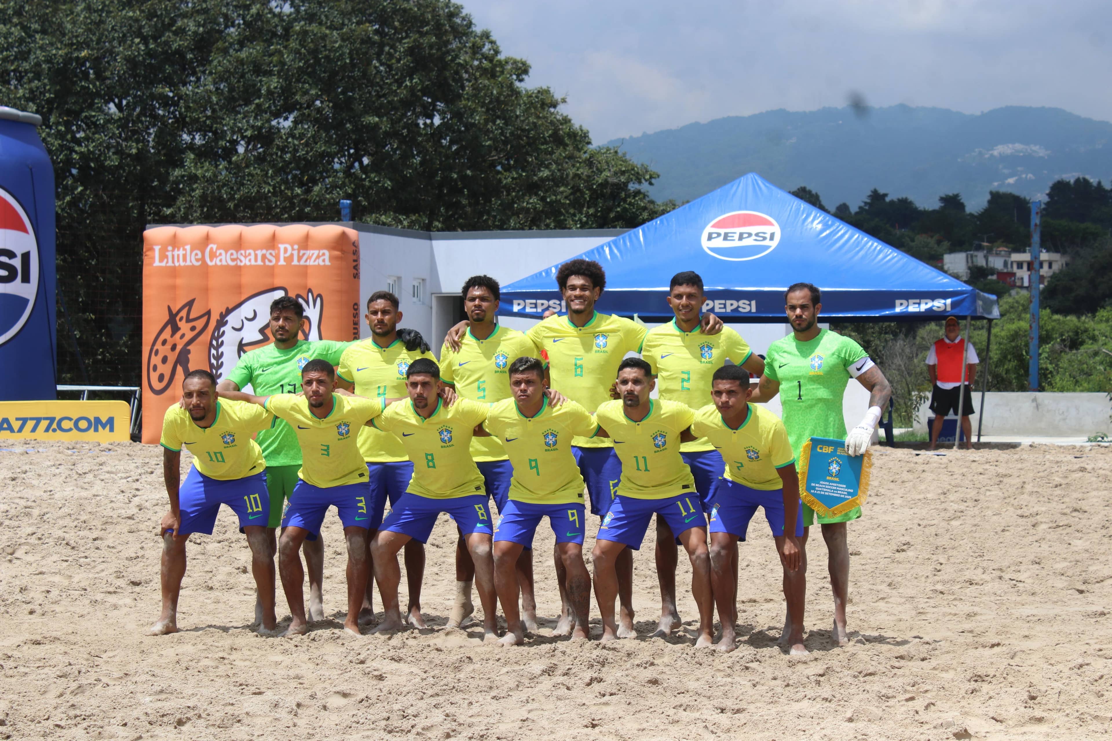 Brasil vence Guatemala no primeiro confronto da história